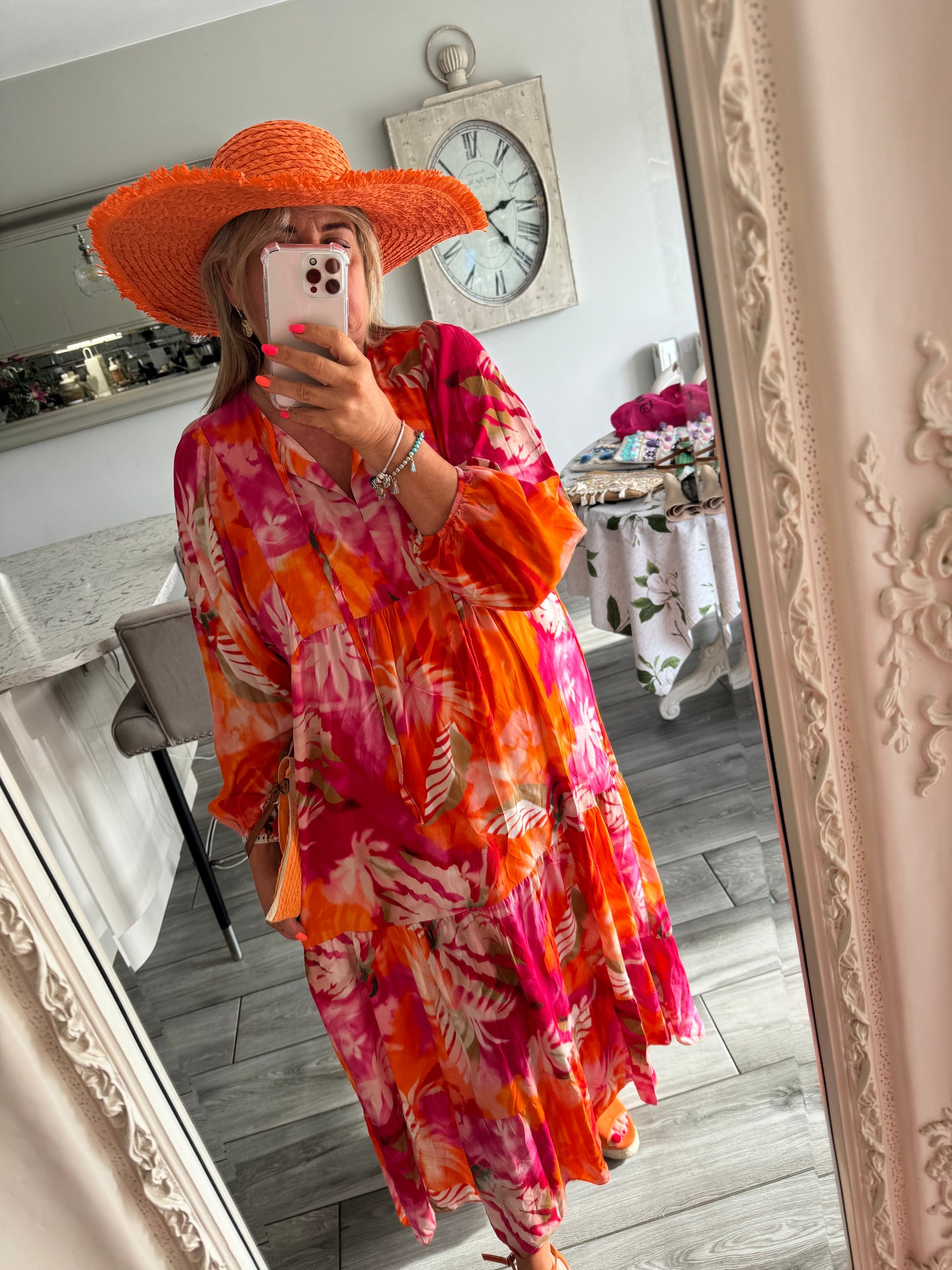 Blossom maxi dress