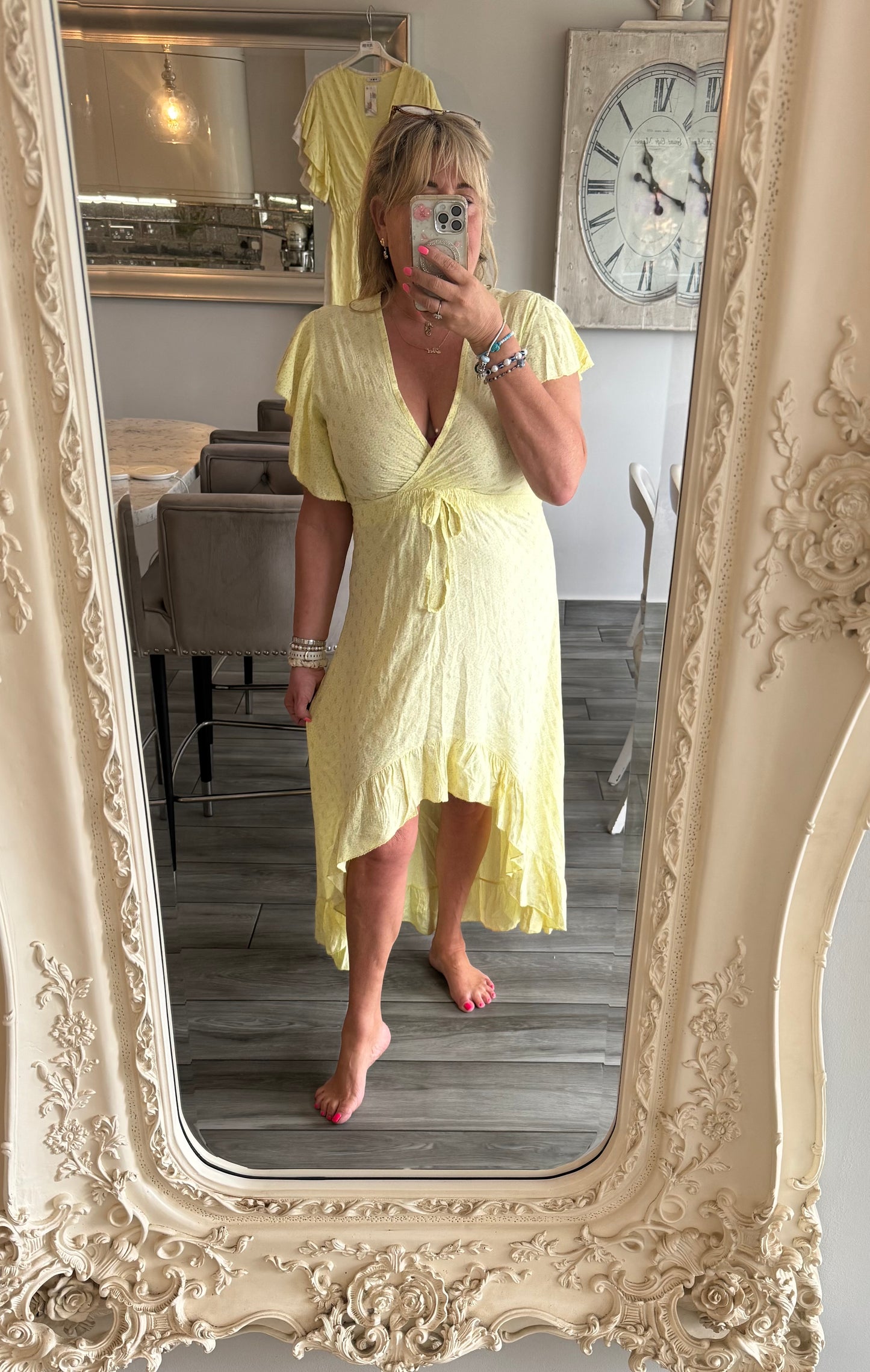 Katerina high low dress