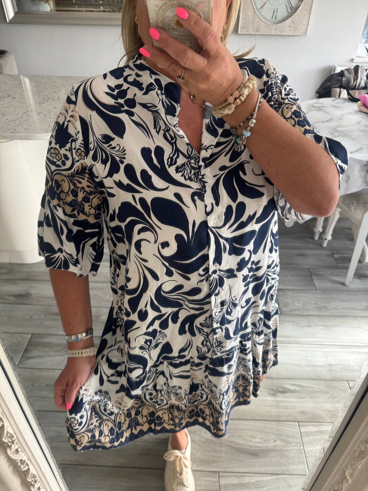 Eva knee length dress
