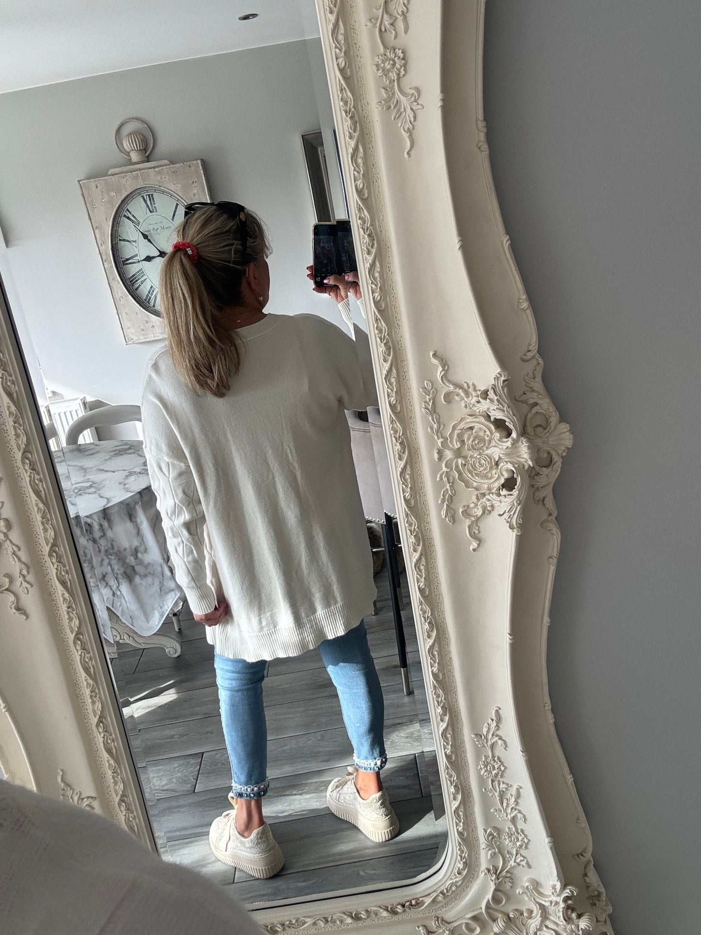 Shannon cable knit cardigan or dress