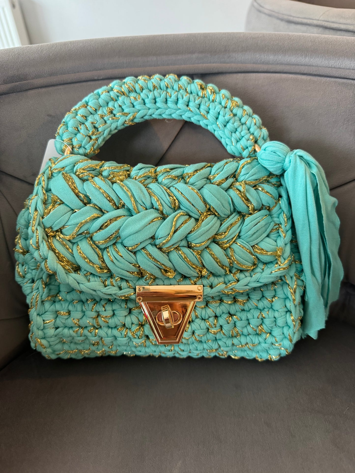 Penny Crochet Knit Bag