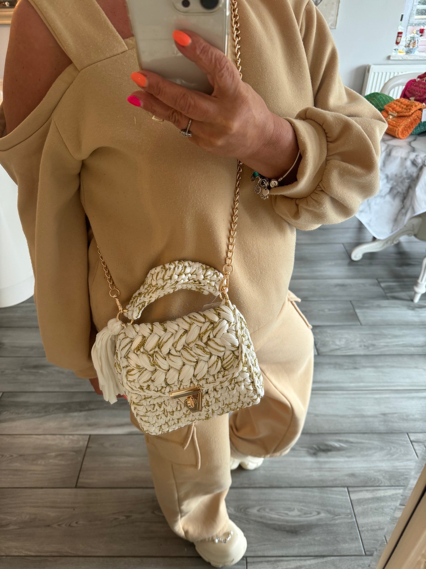 Penny Crochet Knit Bag