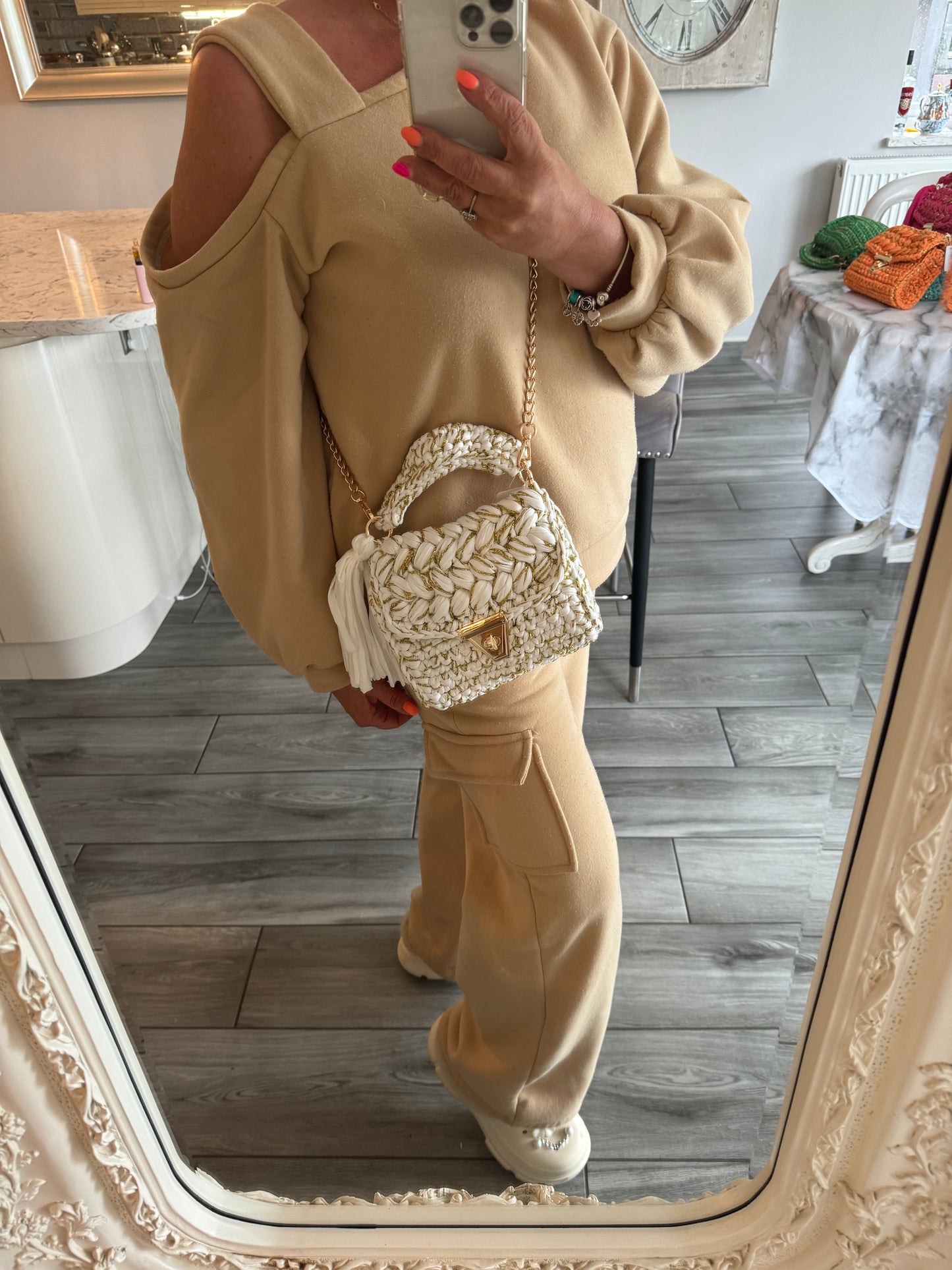 Penny Crochet Knit Bag