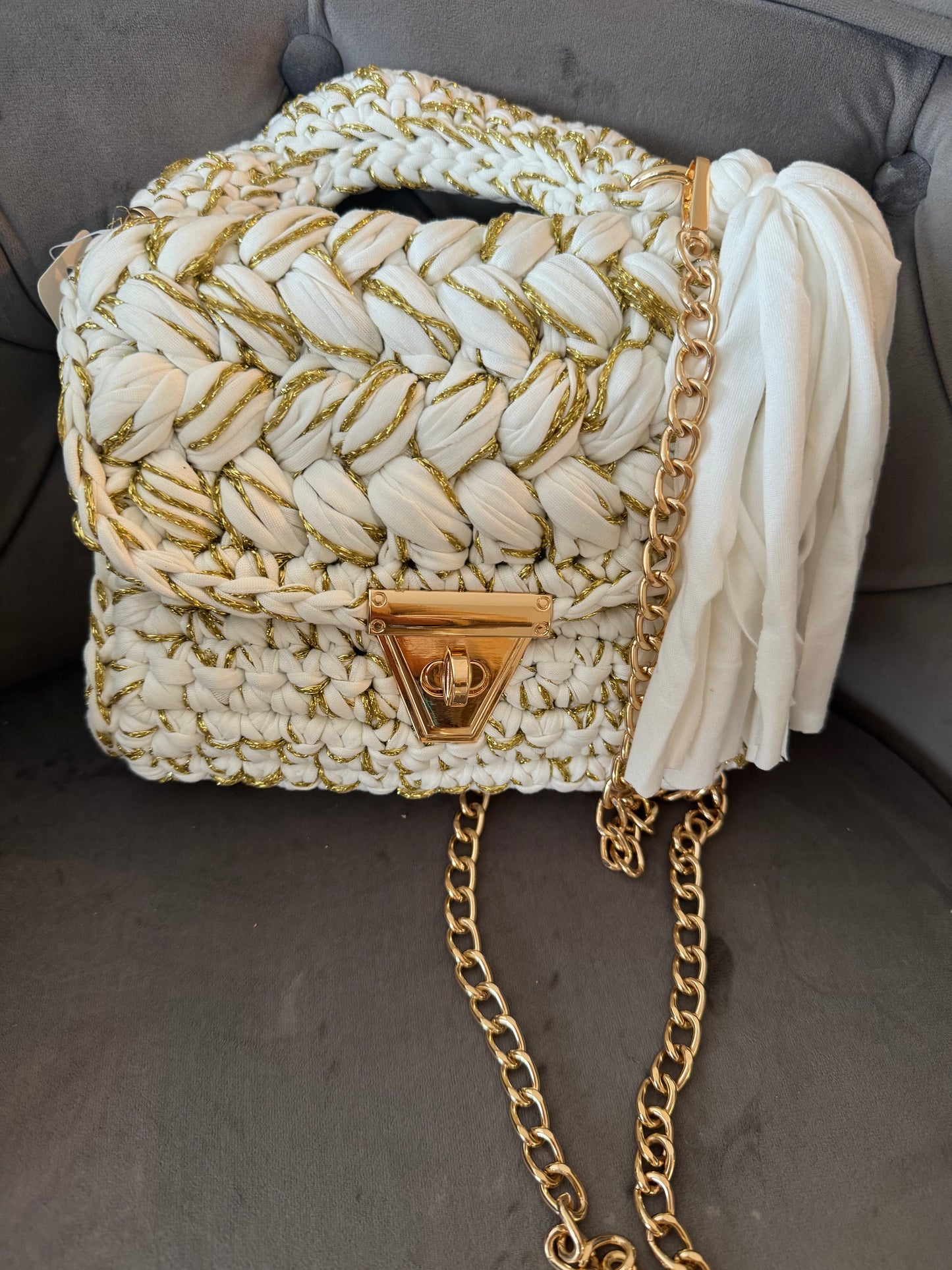 Penny Crochet Knit Bag
