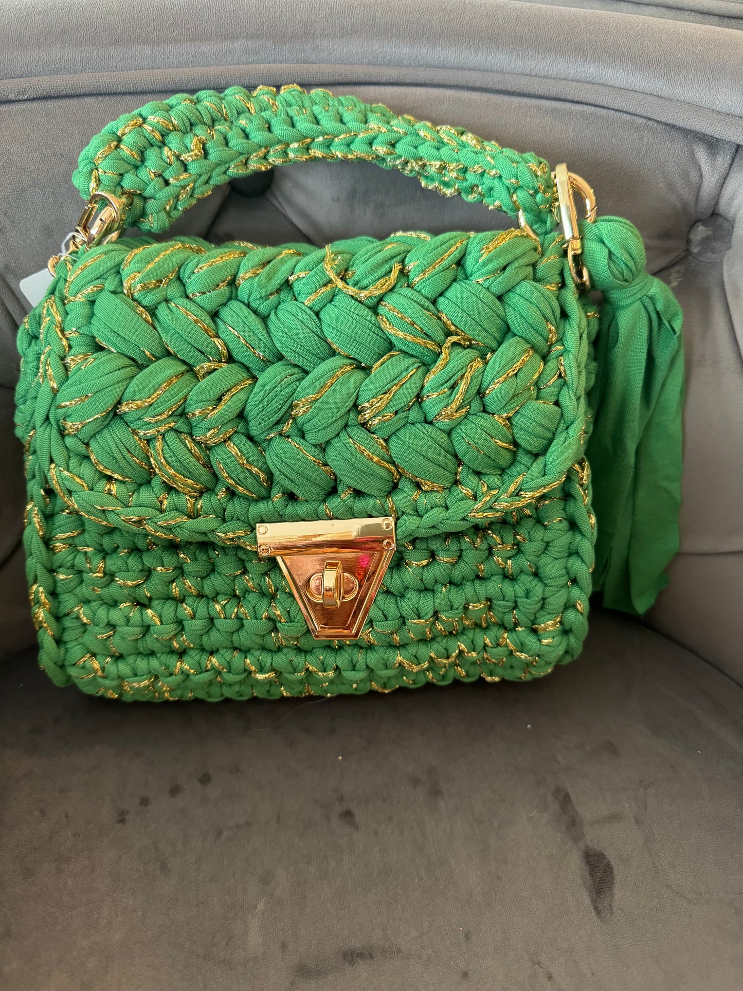 Penny Crochet Knit Bag