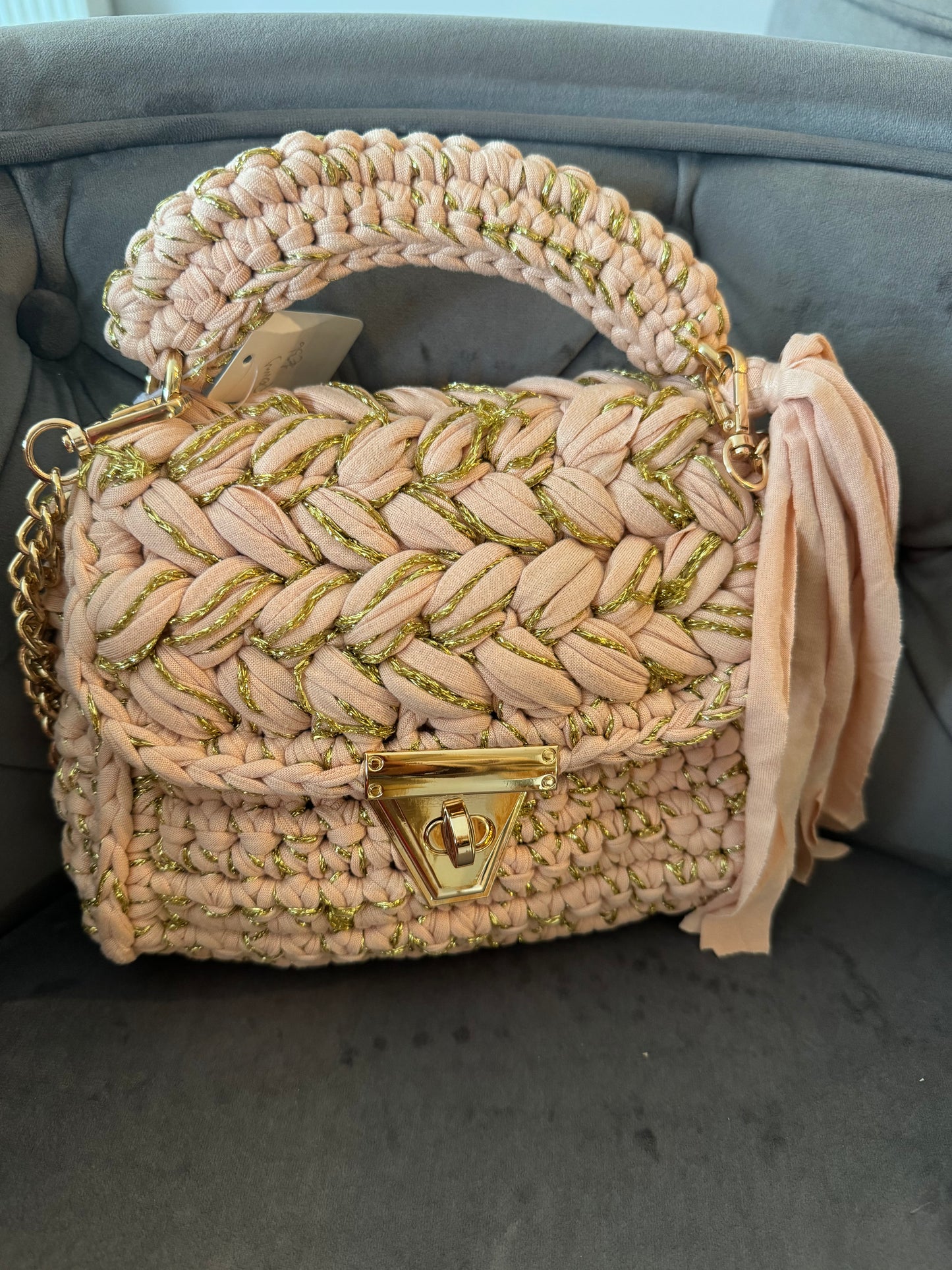 Penny Crochet Knit Bag