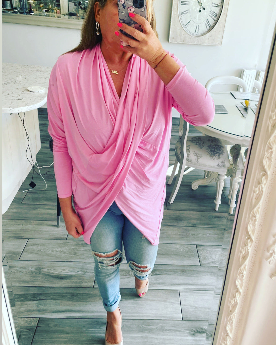 Bubblegum Twist Front Top