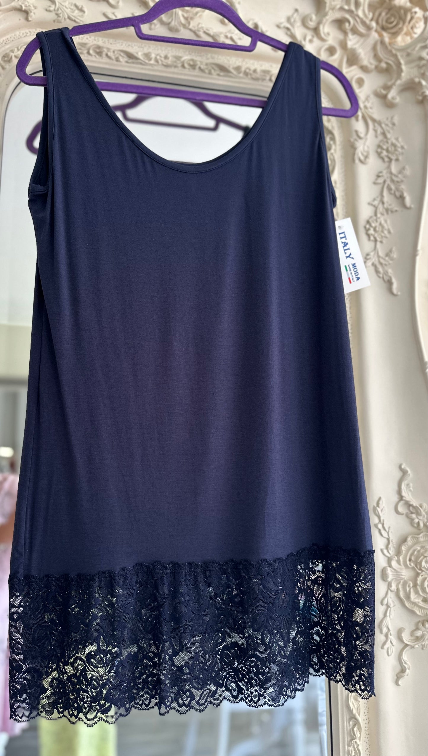 Mimosa LongLine Lace Vest