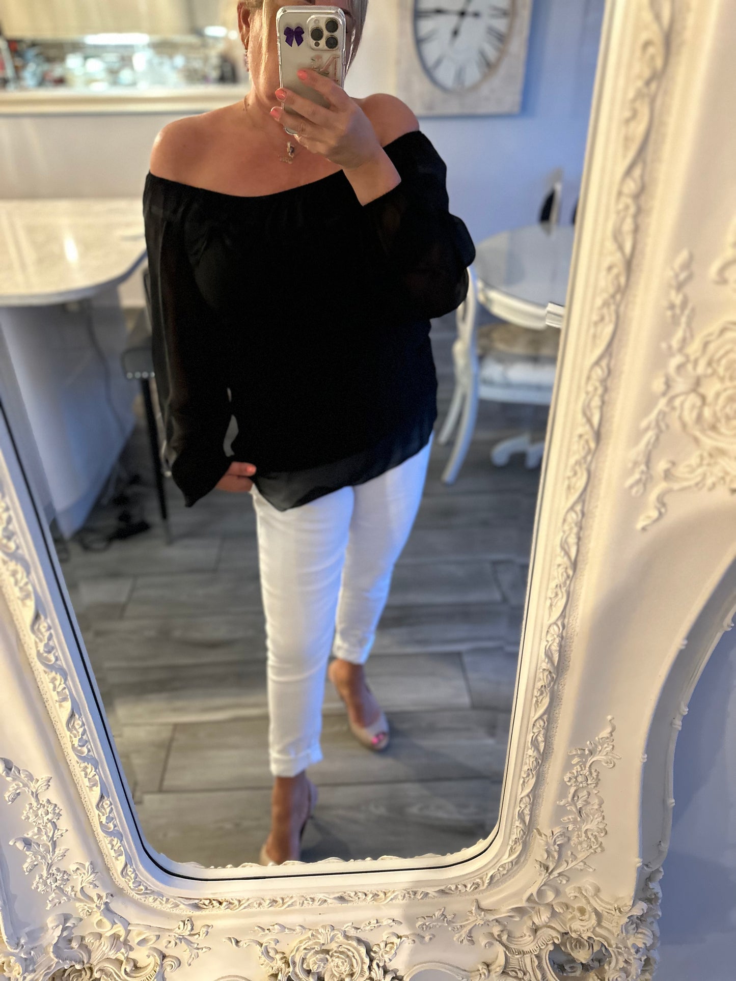 Beau Silk Lined Top