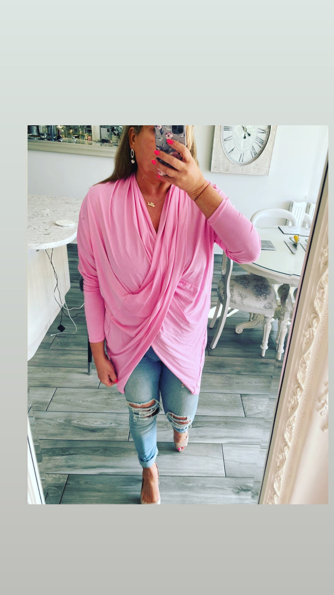 Bubblegum Twist Front Top