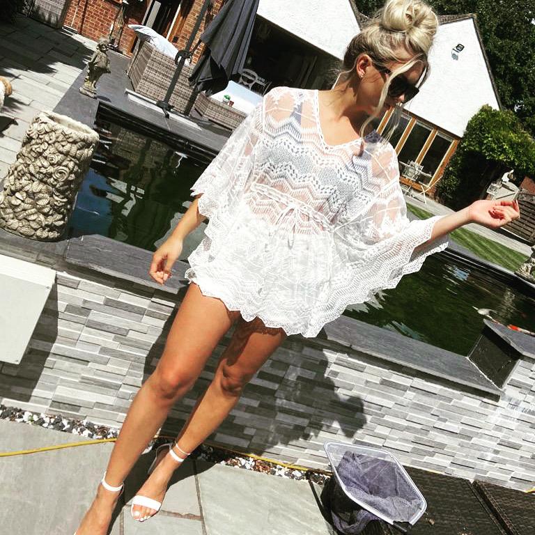 Folly Beach Cover Up See-Through