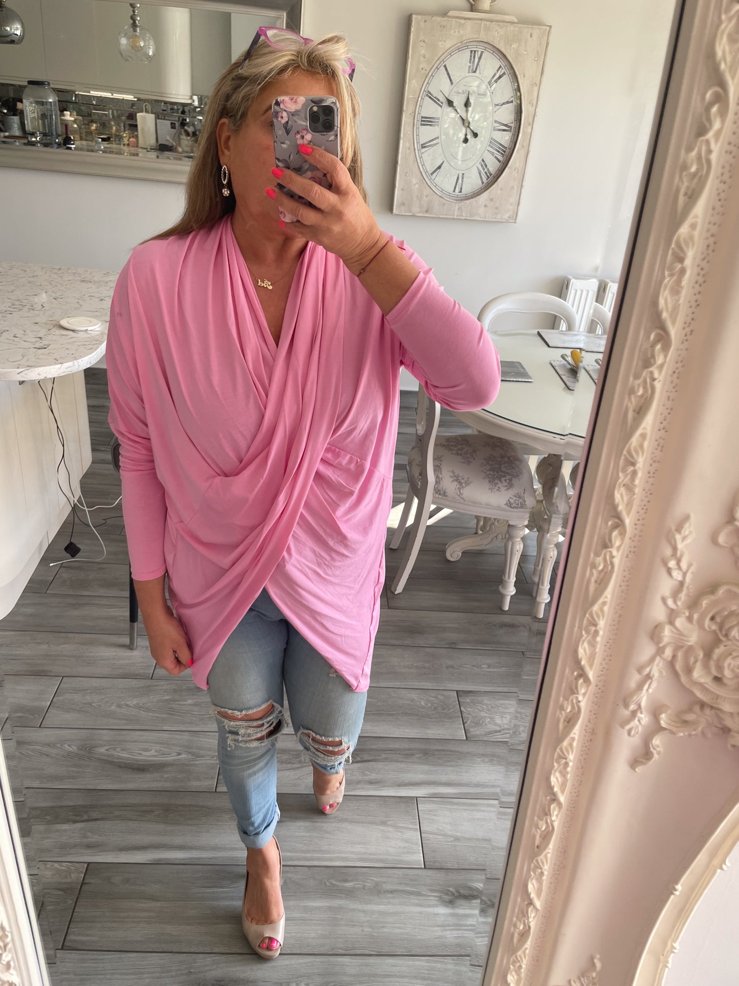 Bubblegum Twist Front Top