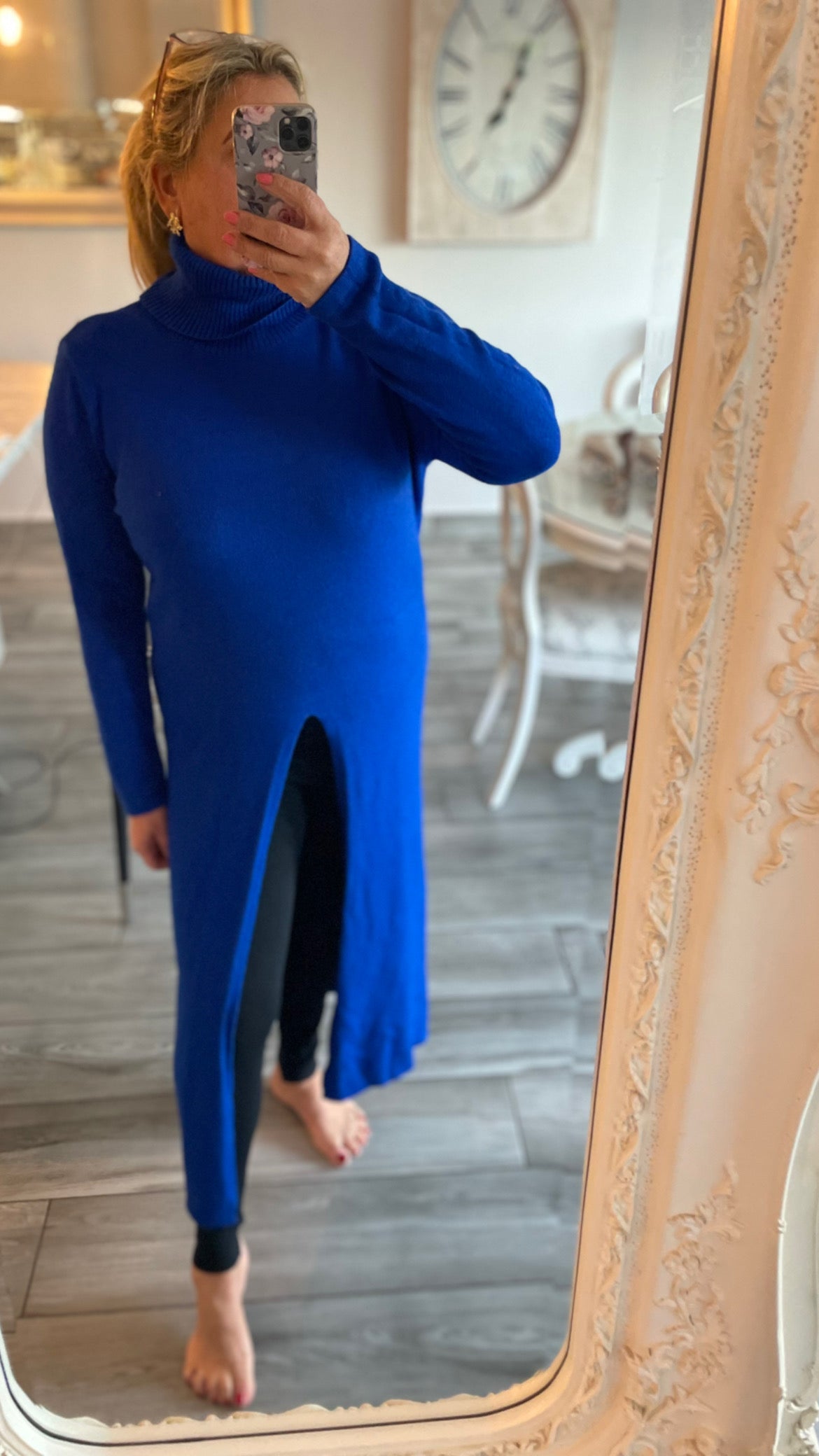 Chelsea Long Slit Maxi Jumper