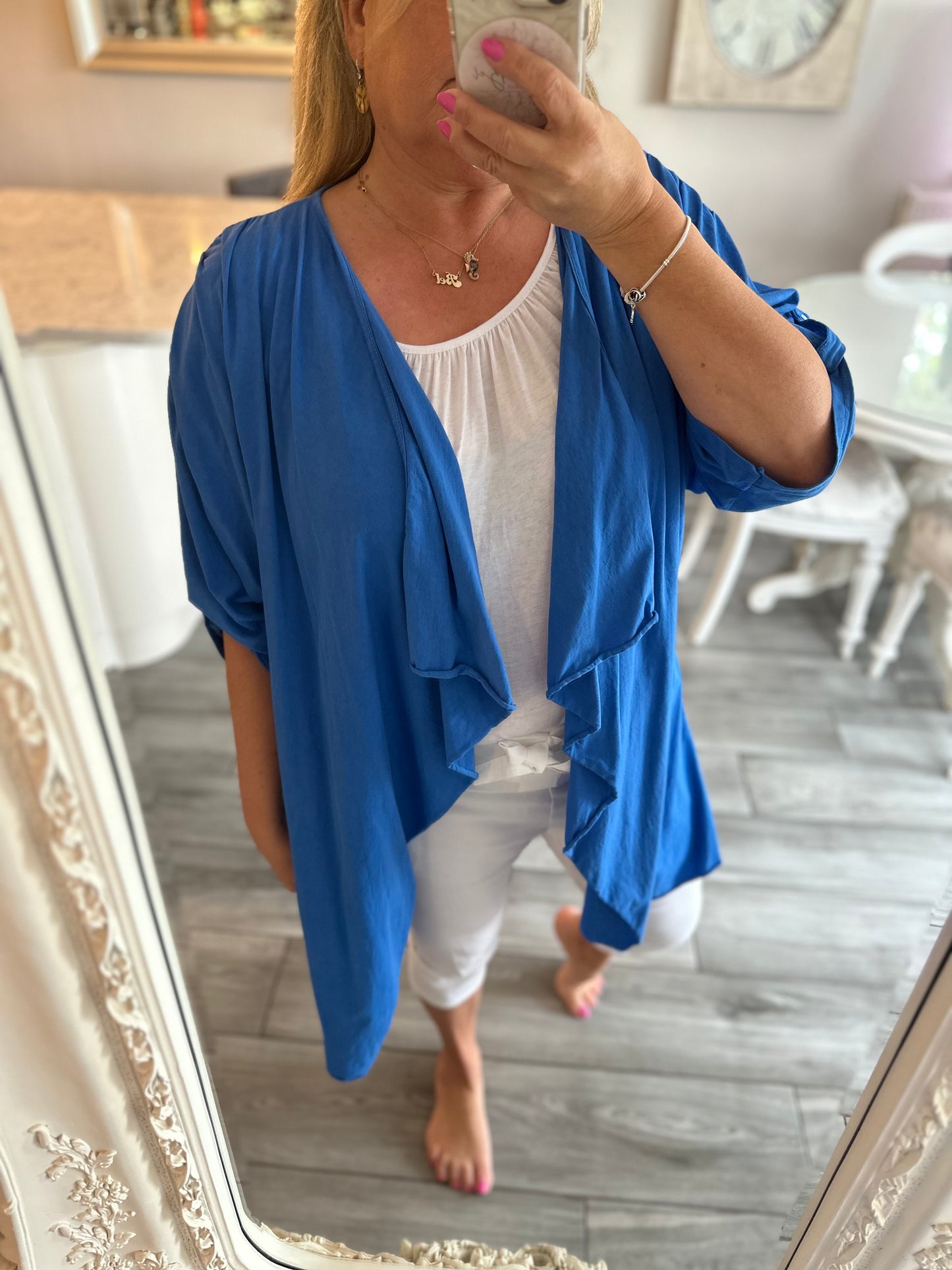 Antibes Waterfall Open Cardi