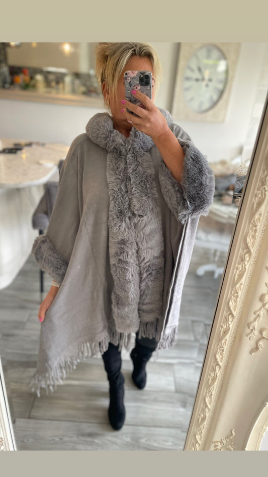 Hollie Hooded Cape