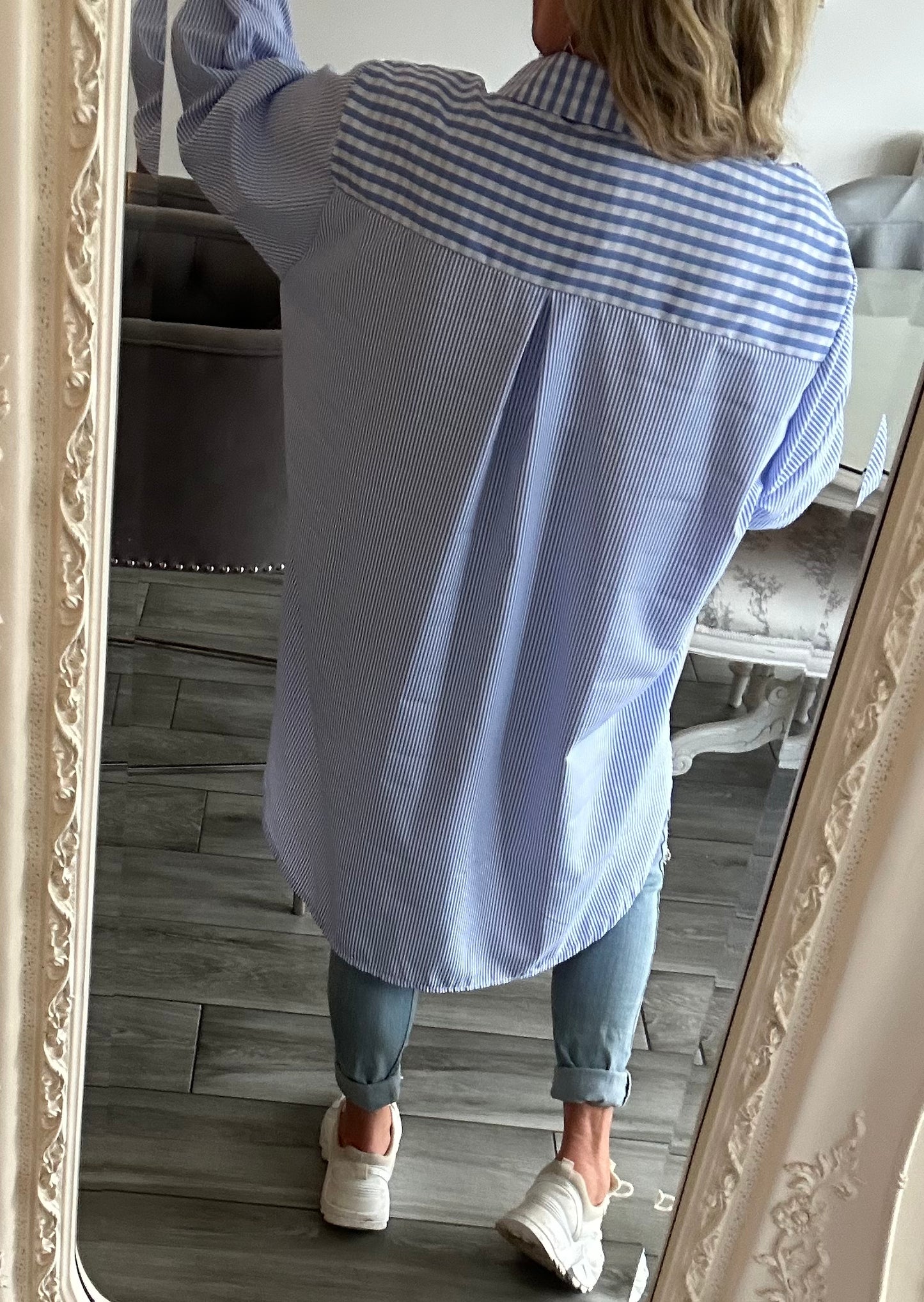 Kat Gingham /Stripe Shirt