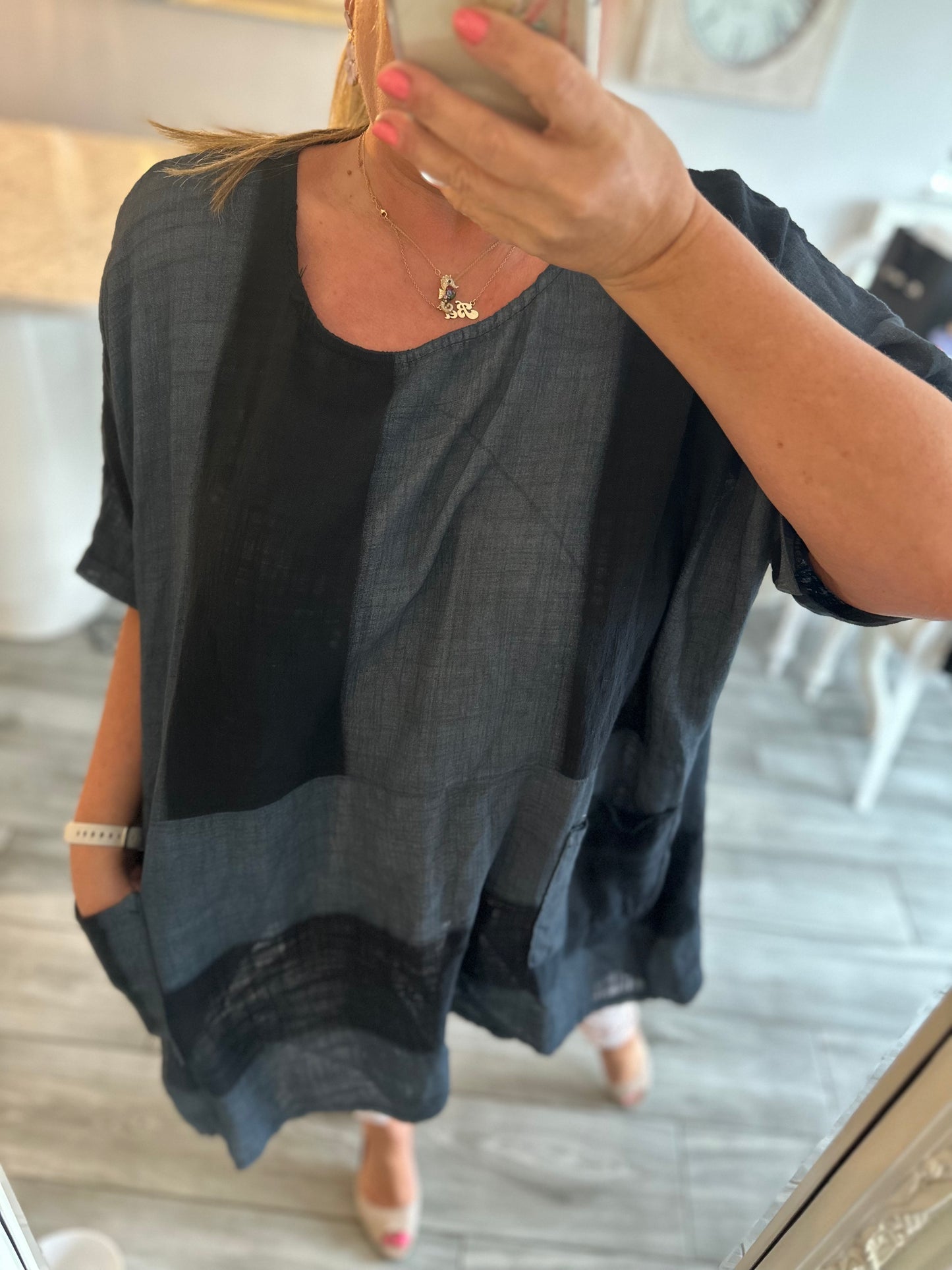 Suzie Oversized Top cotton