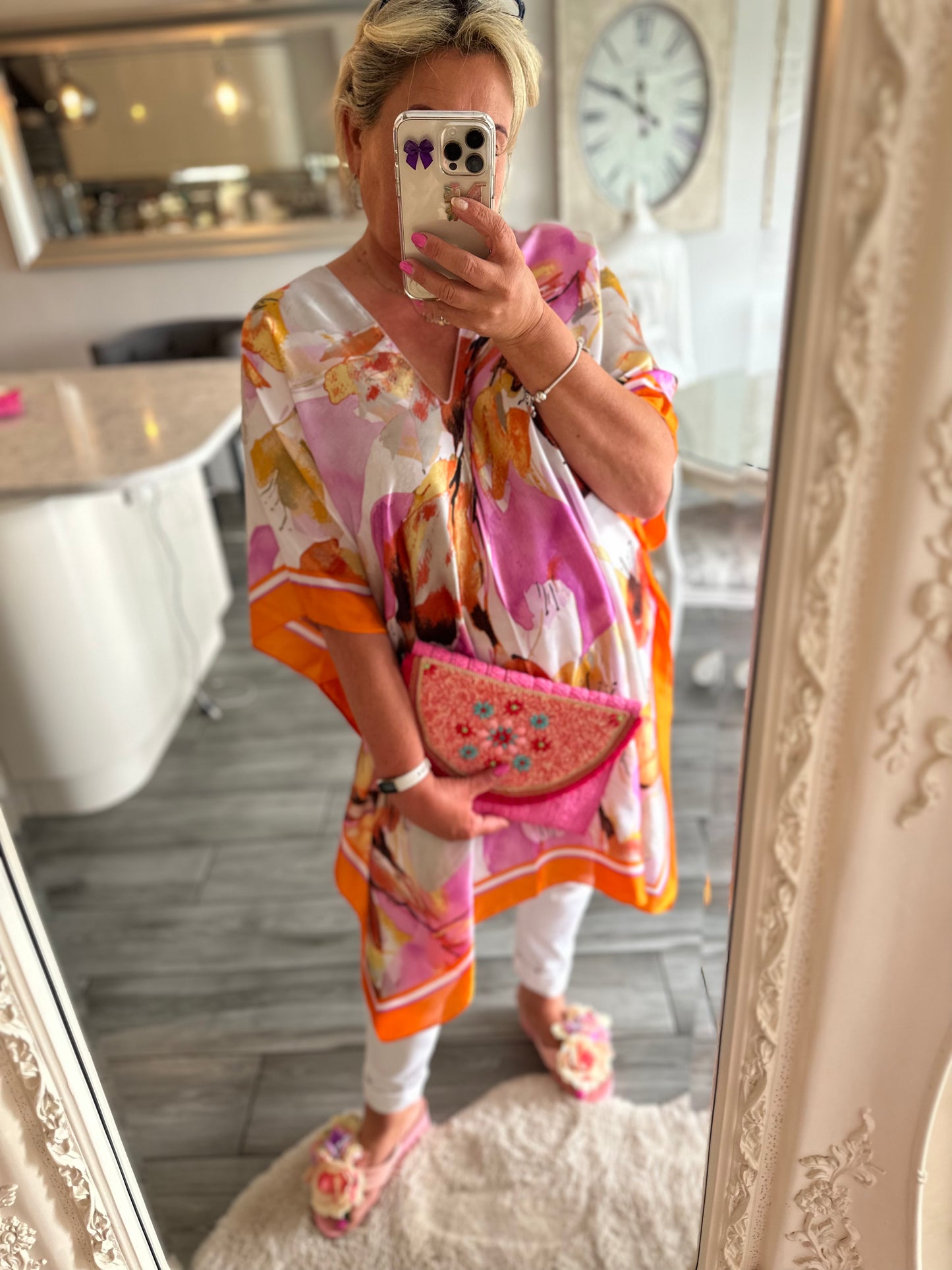 Sicily Silk Kaftan