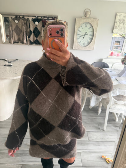 Izzy 2 piece knitwear skirt set