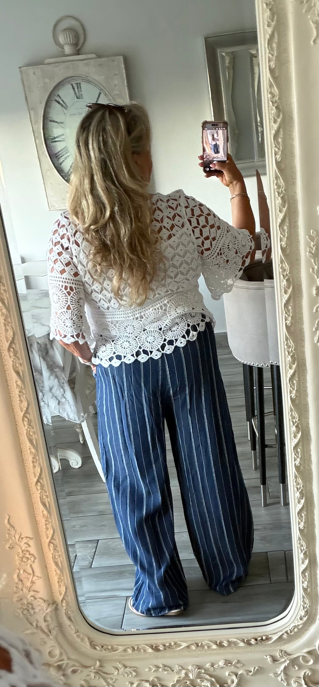 Tina crochet top with vest