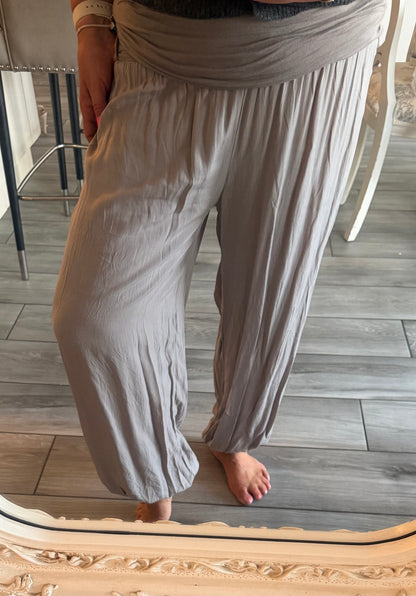 Patty harem lightweight trousers