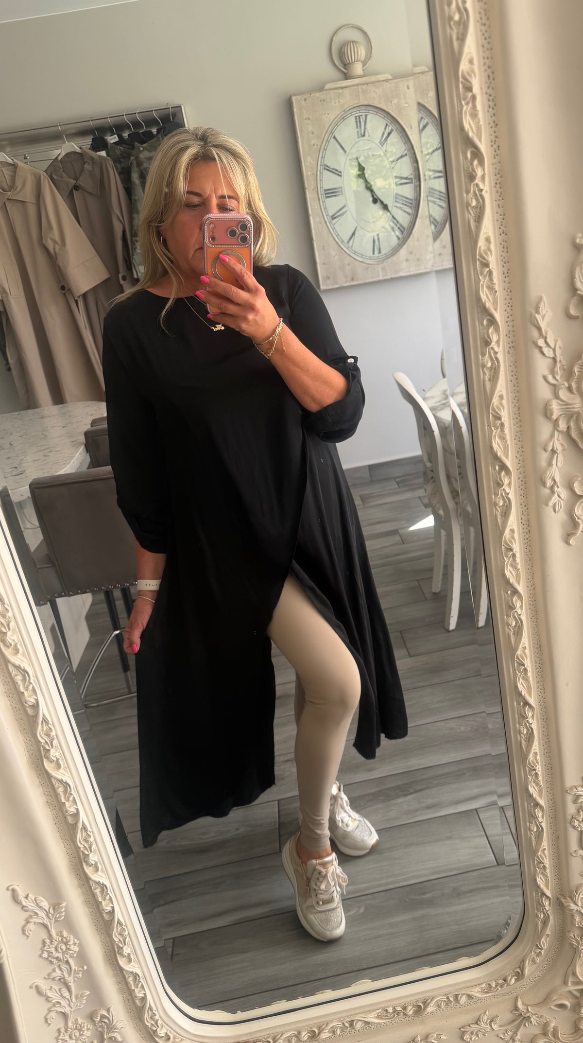 Positano satin cross over top