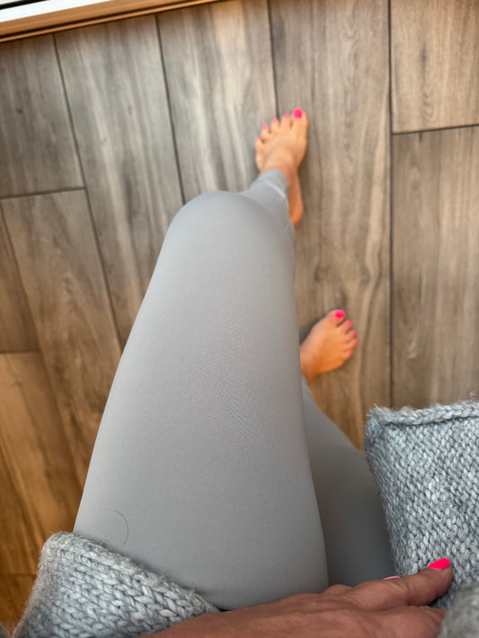 Tori silver grey energy leggings