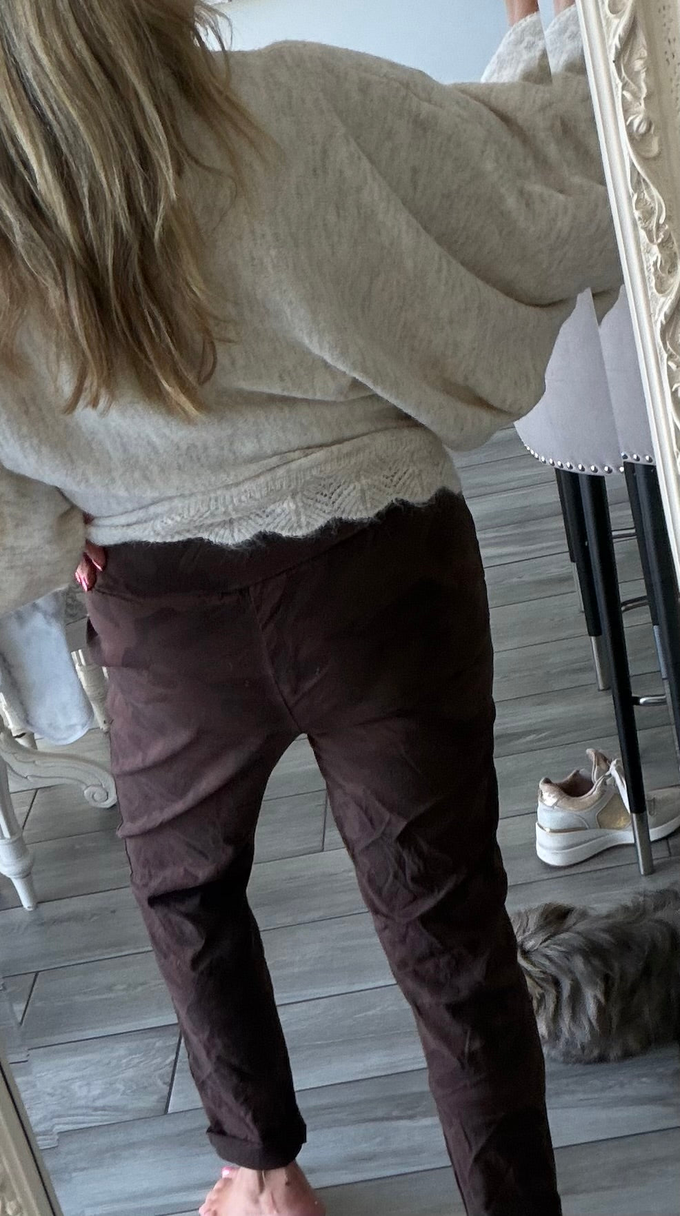 Saskia camo magic trousers