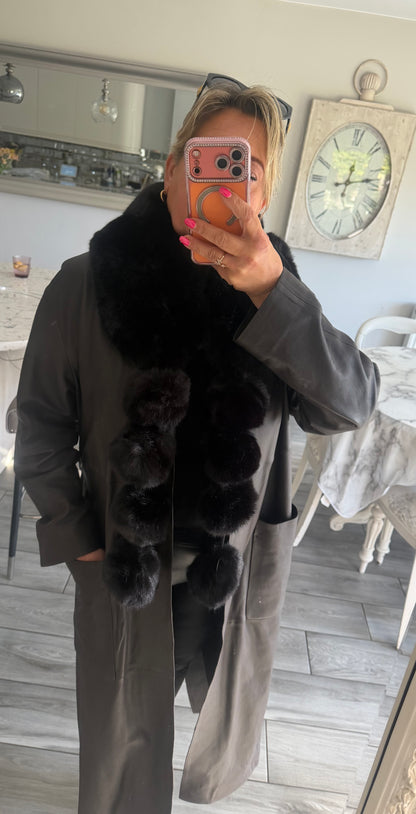 Sherry luxury stole scarf by Alex Max