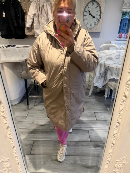 Angelika lightweight puffer raincoat/jacket