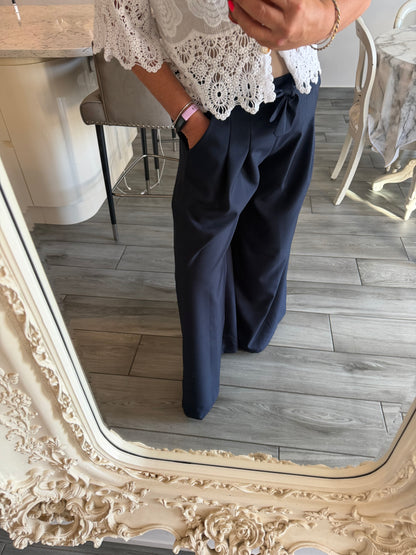 Rosina wide leg palazzo trousers