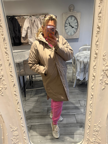 Angelika lightweight puffer raincoat/jacket