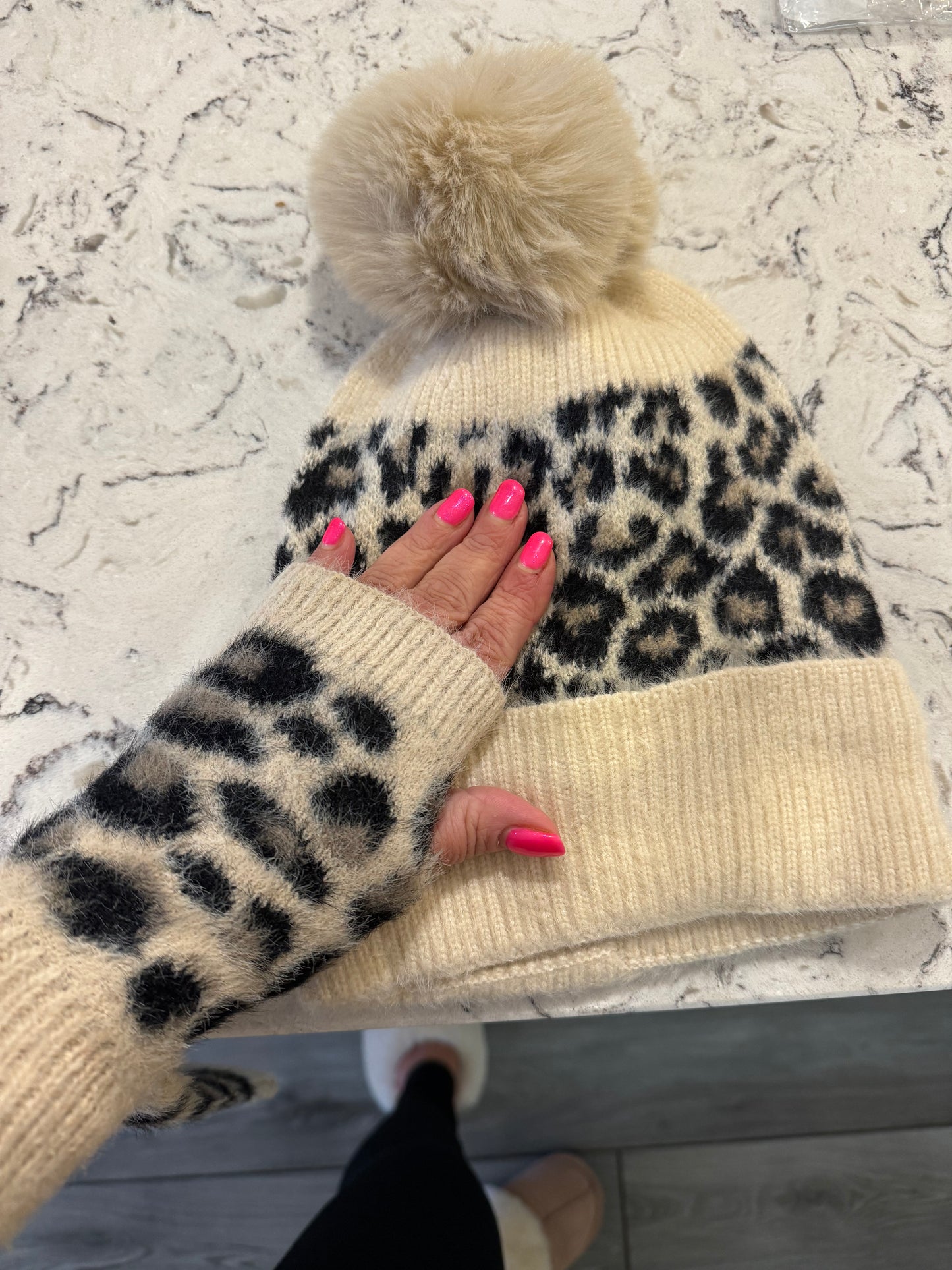 Paula fingerless Mittens