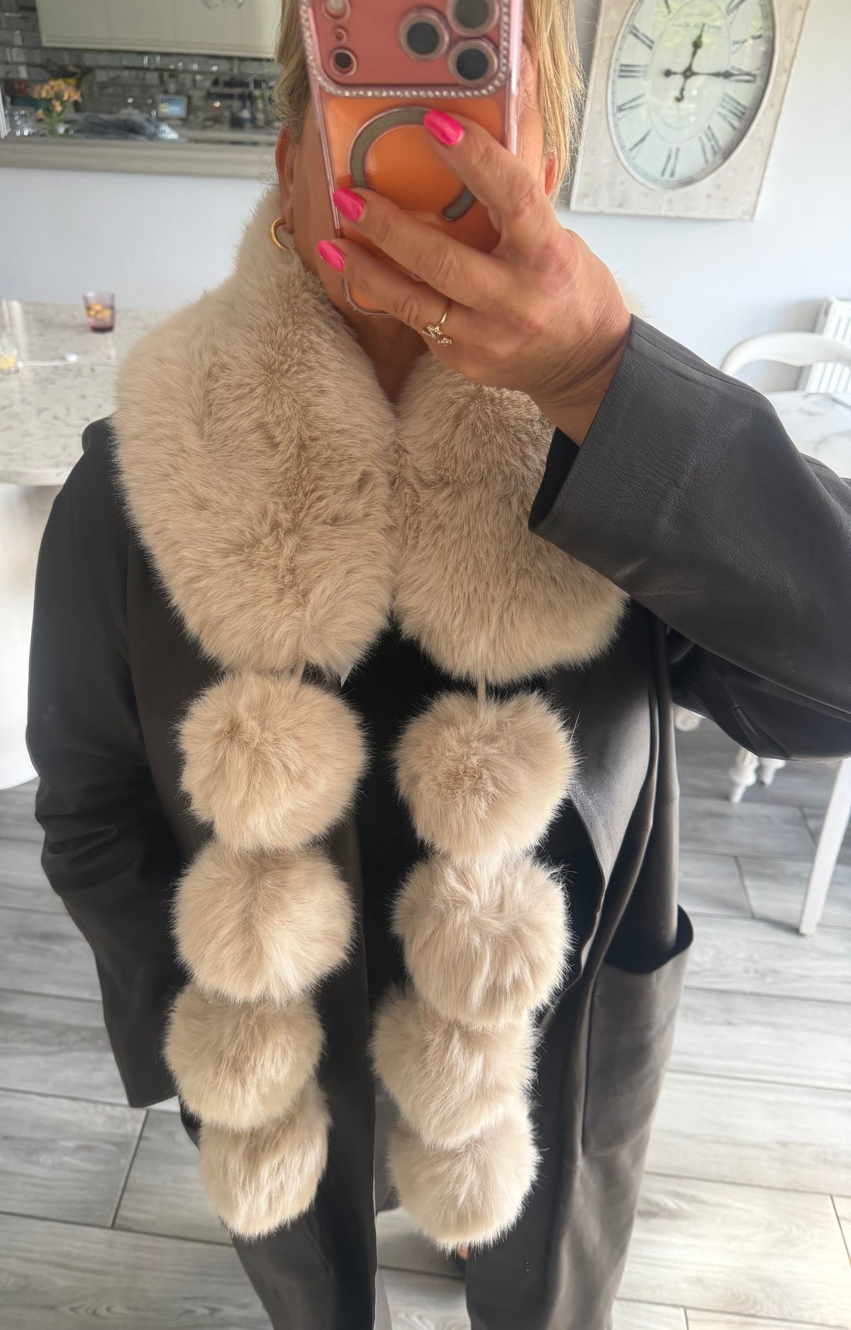 Sherry luxury stole scarf by Alex Max