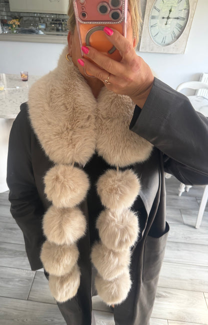 Sherry luxury stole scarf by Alex Max