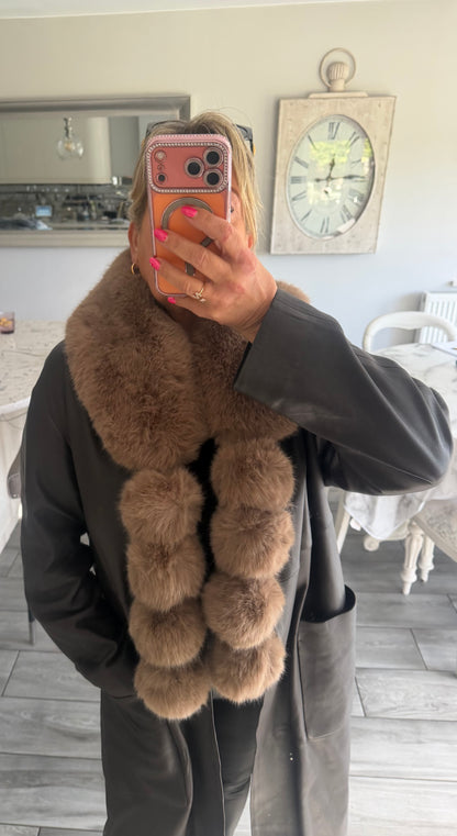 Sherry luxury stole scarf by Alex Max