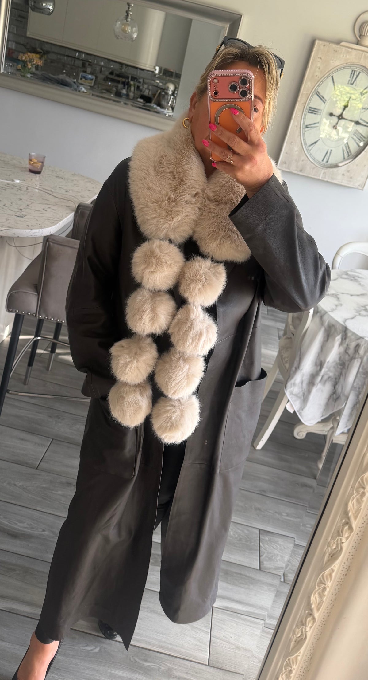 Sherry luxury stole scarf by Alex Max