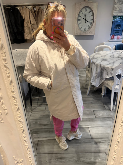 Angelika lightweight puffer raincoat/jacket
