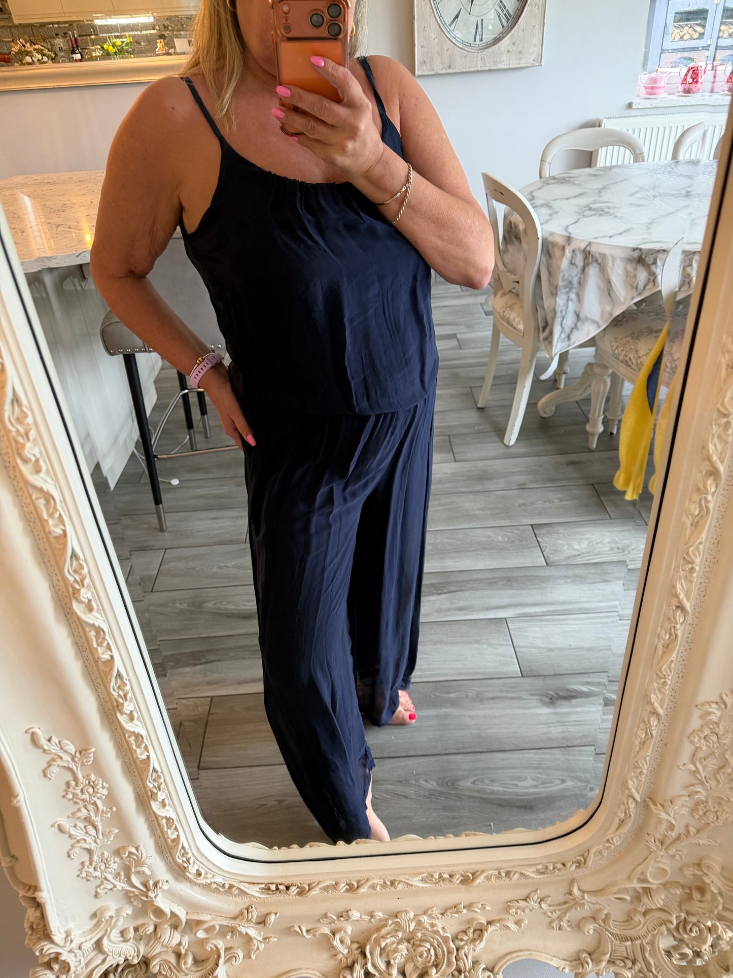 Jane silk jumpsuit