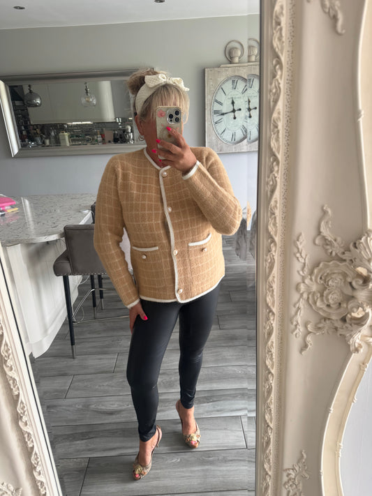 Beatrice chanelesque cardi/jacket