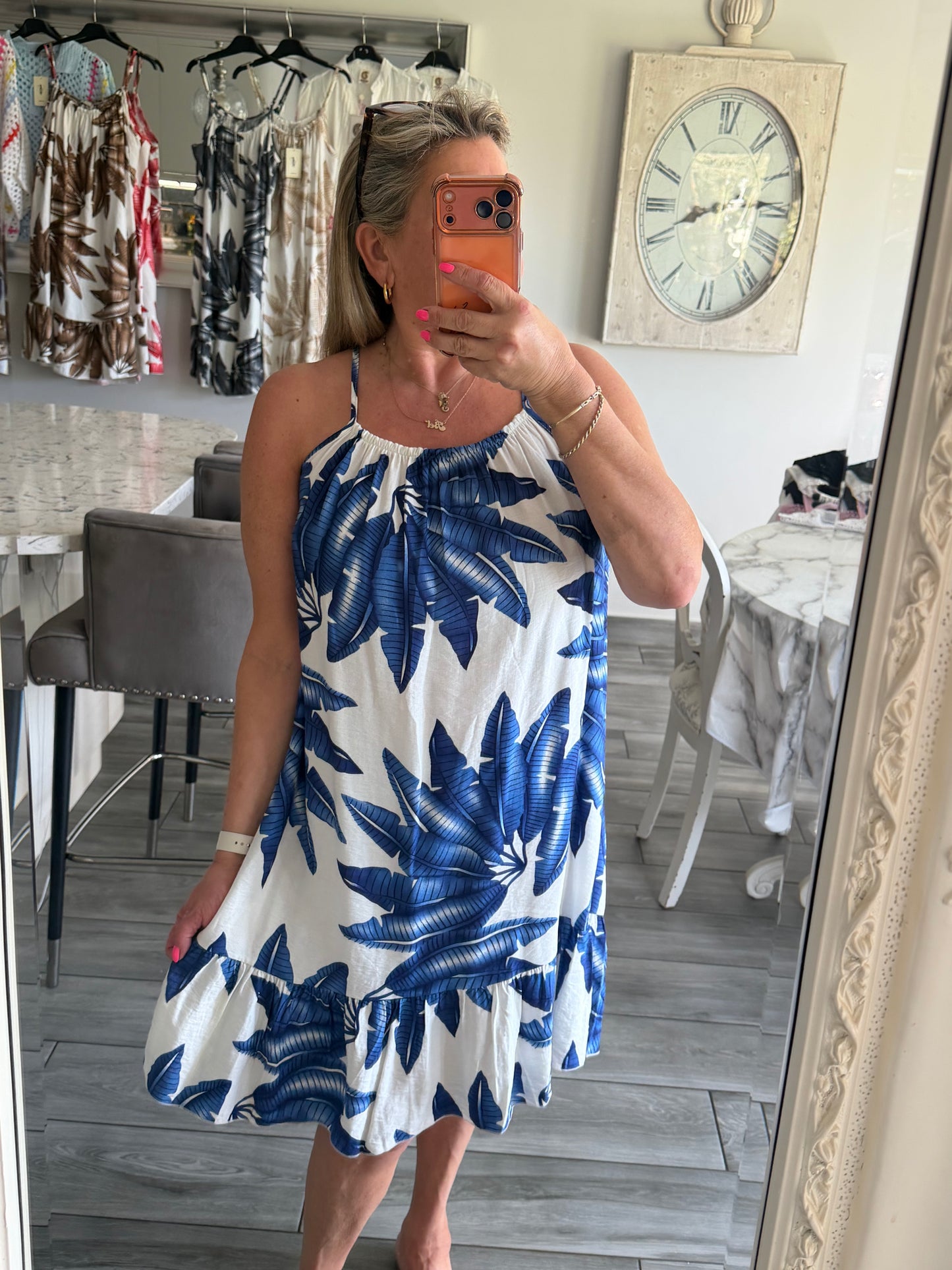 Selena adjustable strap sundress