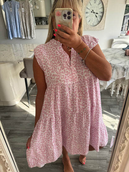 Ischia cheesecloth dress