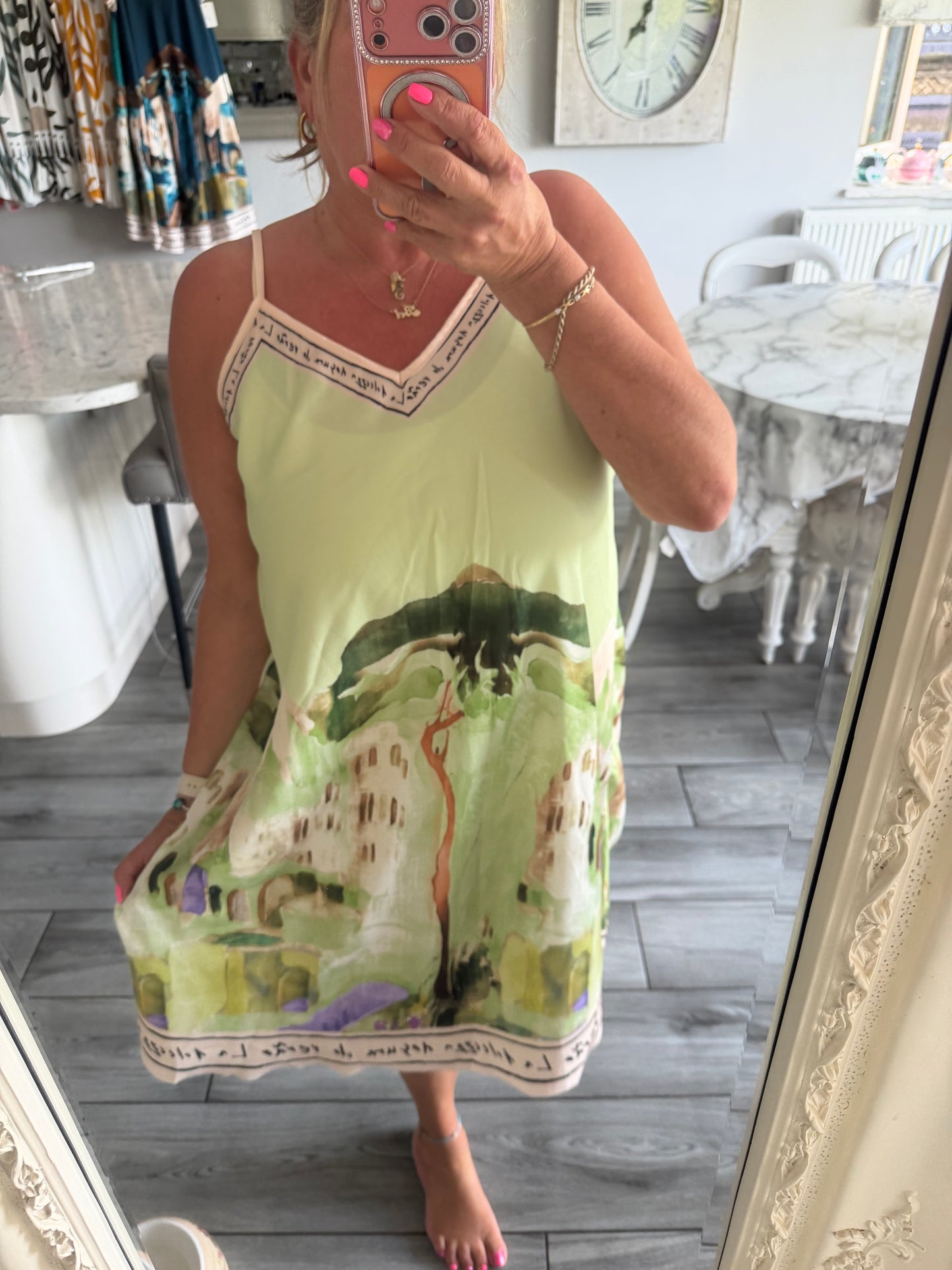Capri landscape sundress