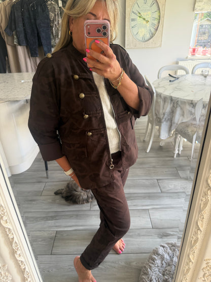 Saskia camo magic trousers