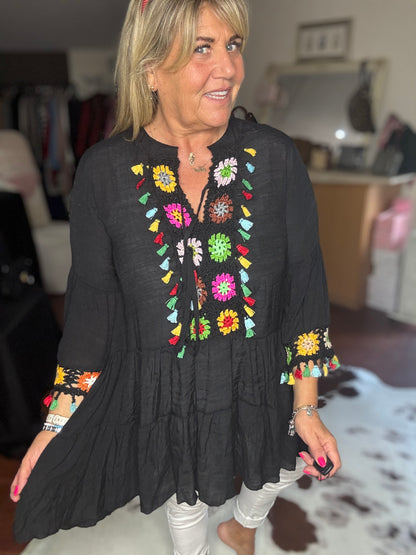 Shirley top/dress festival vibes