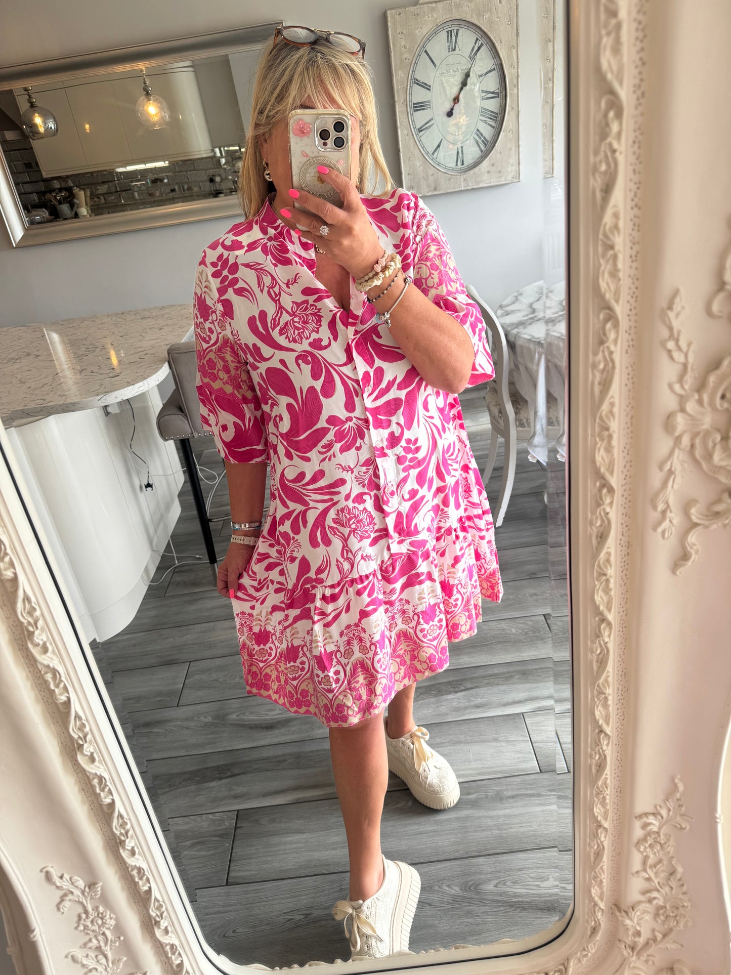 Eva knee length dress