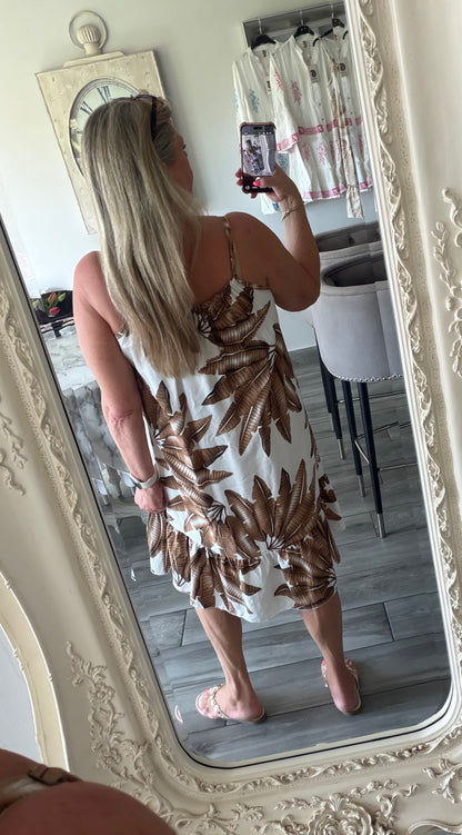 Selena adjustable strap sundress