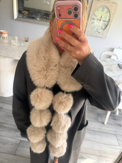 Sherry luxury stole scarf by Alex Max