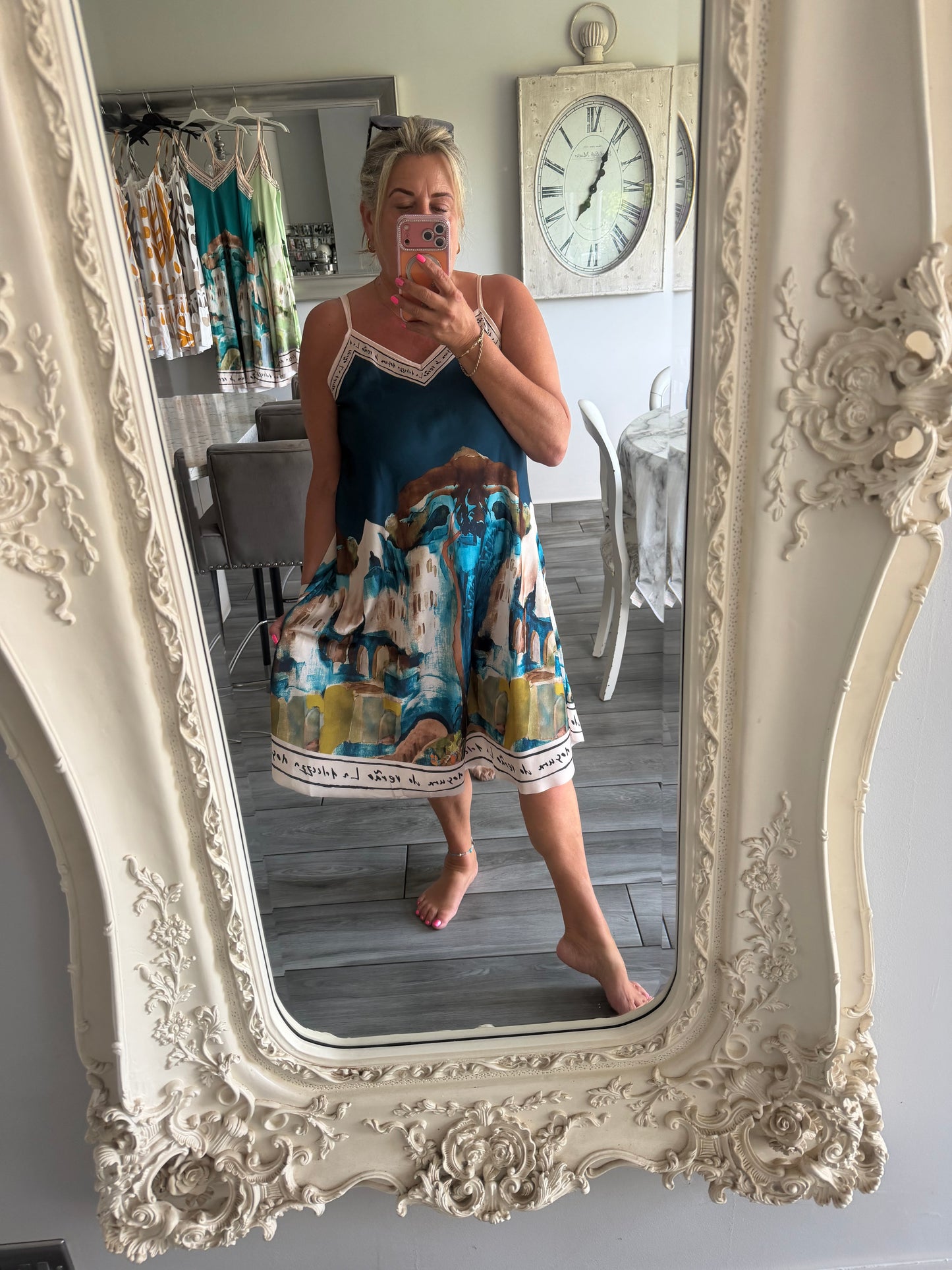 Capri landscape sundress
