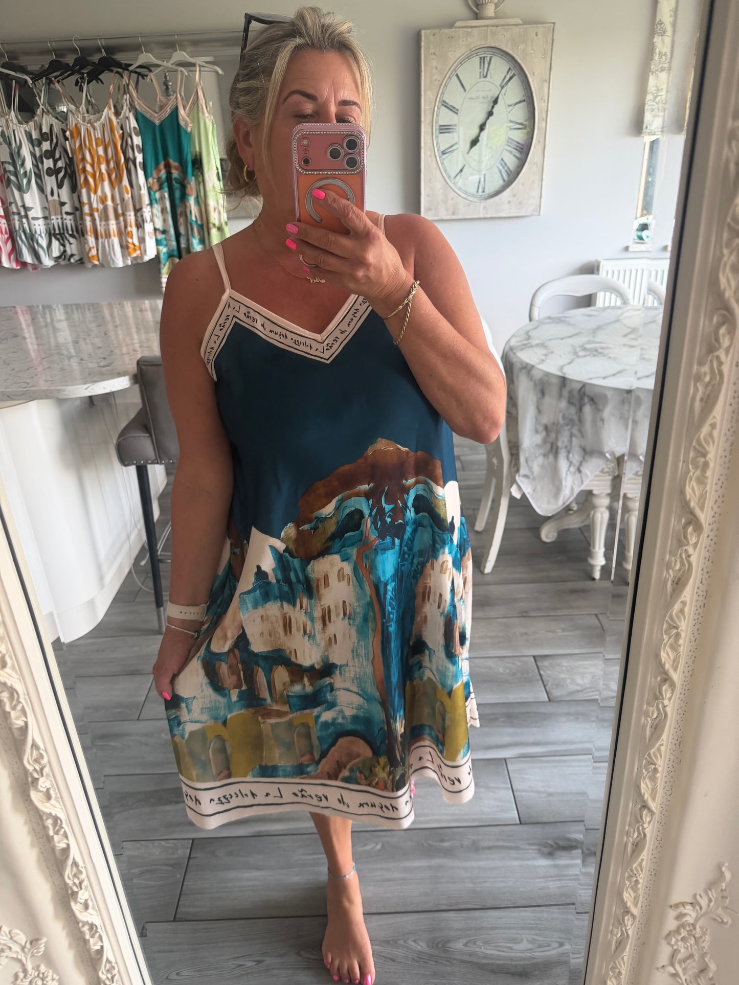 Capri landscape sundress